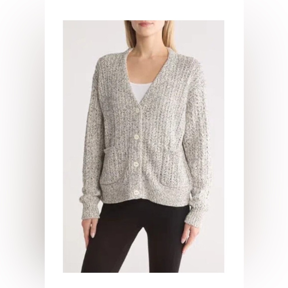 NWT rag & bone Textured Gray Cardigan
